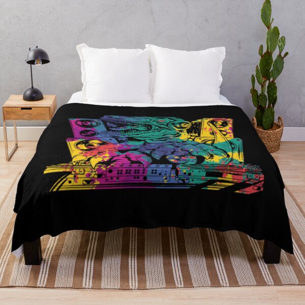 Item preview, Colorful Trex DJ Techno Music edm Party designed and sold by AlinHomes.