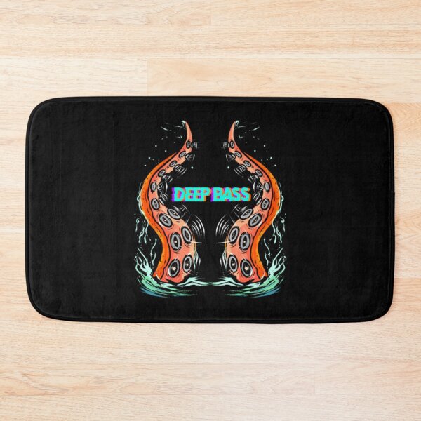 Item preview, Deep Bass Kraken Techno Hardstyle Electro Rave DJ designed and sold by AlinHomes.