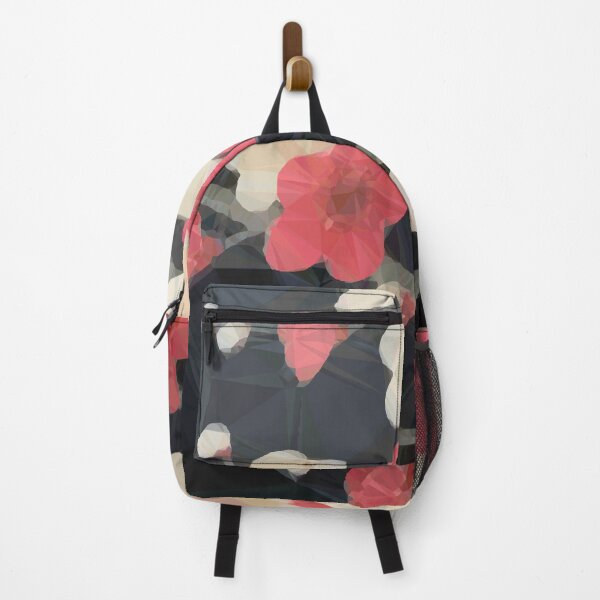 Item preview, Pink Sakura Cherry Blossom Low Poly Floral Geometric designed and sold by Vicky Brago-Mitchell®.