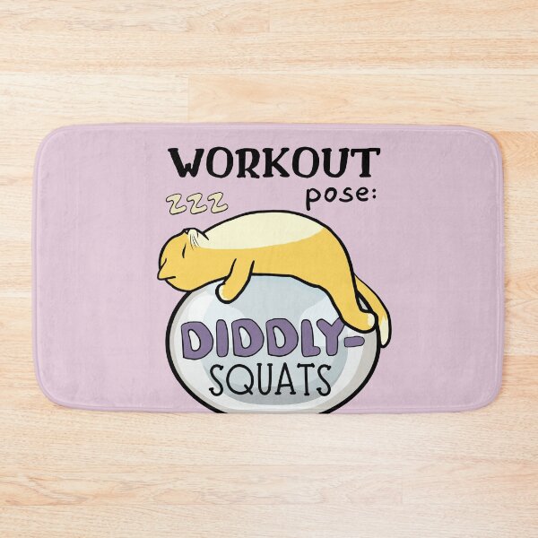 Item preview, Funny Workout Exercise Plan - Cat Lovers designed and sold by ViewerEqualsPhoton.