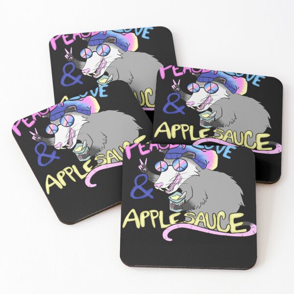 Item preview, Peace, Love, & Applesauce meme designed and sold by KENDENICE.
