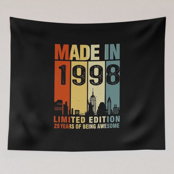 Item preview, 25th Birthday Made In 1998 Limited Edition designed and sold by AperAmyiah.