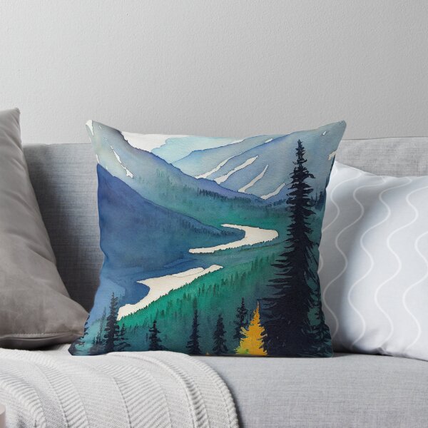 Aperçu de l'œuvre Banff Canada Aquarelle créée et vendue par anthonylonder.
