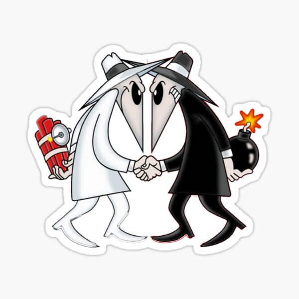 Spy vs. Spy Sticker