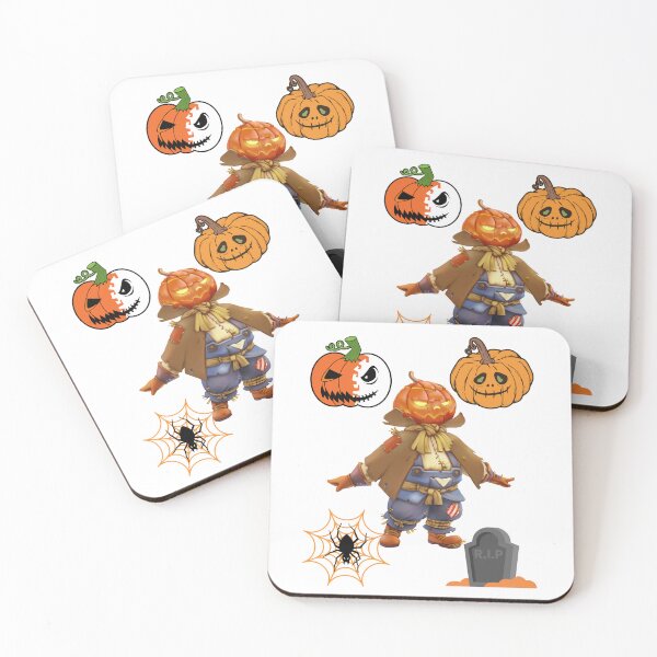 Item preview, Halloween Scary Evil Pumpkin Patch Artwork designed and sold by Darlene Douglas-Jackson.
