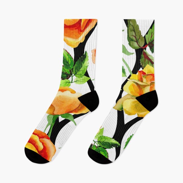 Item preview, Pink and orange watercolor roses designed and sold by FGCART.