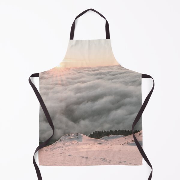 Item preview, Sunrise Over The Clouds In The Snow designed and sold by Taceo10.