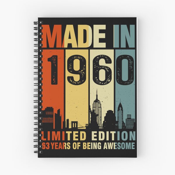 Item preview, 63rd Birthday Made In 1960 Limited Edition designed and sold by AperAmyiah.