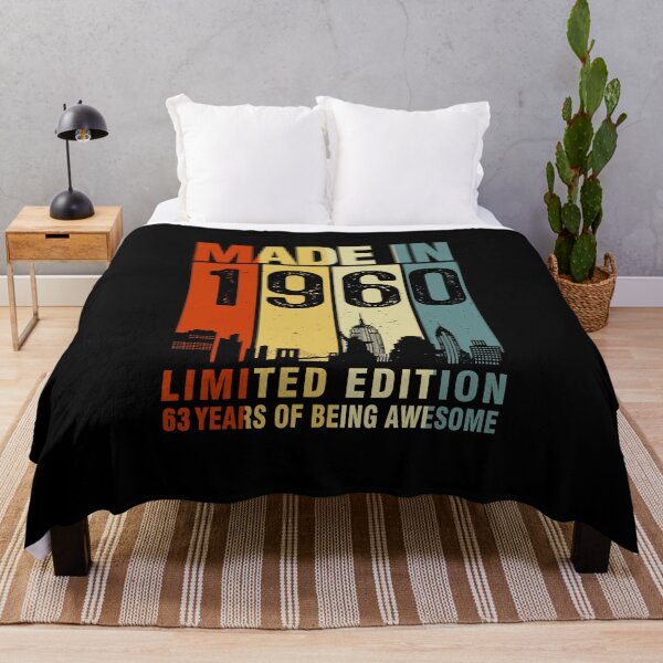 Item preview, 63rd Birthday Made In 1960 Limited Edition designed and sold by AperAmyiah.