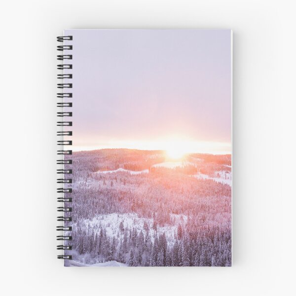 Item preview, Sunrise Over A Snowy Landscape designed and sold by Taceo10.