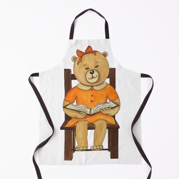 Item preview, Teddy Bear Silent Reading Time designed and sold by creategoodluck.