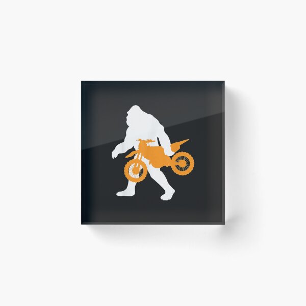 Item preview, Bigfoot Sasquatch Carrying Dirt Bike designed and sold by anhemdori2022.