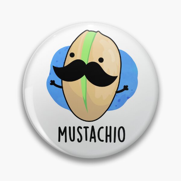 Item preview, Mustachio Mustache Funny Pistachio Puns  designed and sold by punnybone.