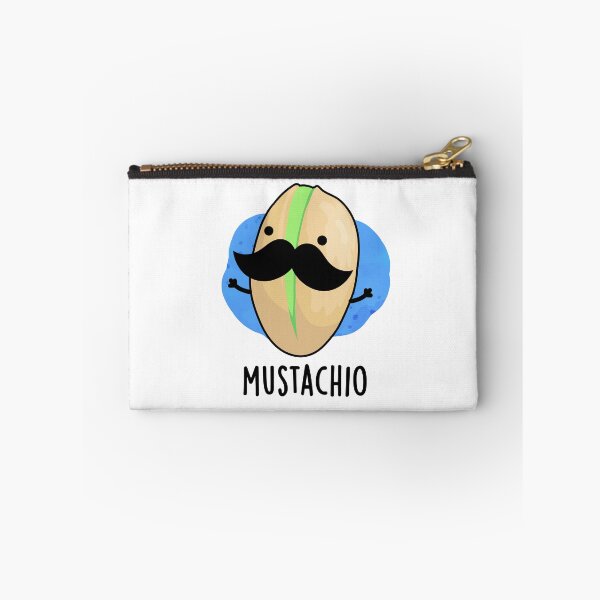 Item preview, Mustachio Mustache Funny Pistachio Puns  designed and sold by punnybone.