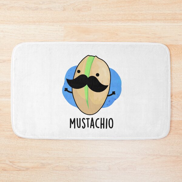 Item preview, Mustachio Mustache Funny Pistachio Puns  designed and sold by punnybone.