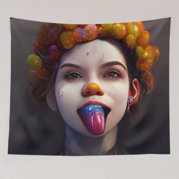 Item preview, Clown Art designed and sold by AICustomArt ⭐⭐⭐⭐⭐.