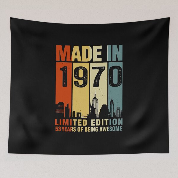 Item preview, 53rd Birthday Made In 1970 Limited Edition designed and sold by AperAmyiah.
