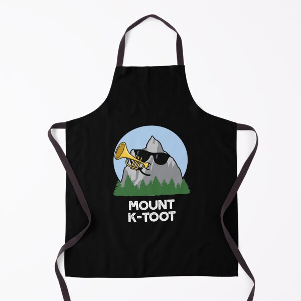 Item preview, Mount K-Toot Funny Mountain Puns (Dark BG) designed and sold by punnybone.