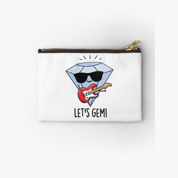 Item preview, Let's Gem Funny Jewel Puns  designed and sold by punnybone.