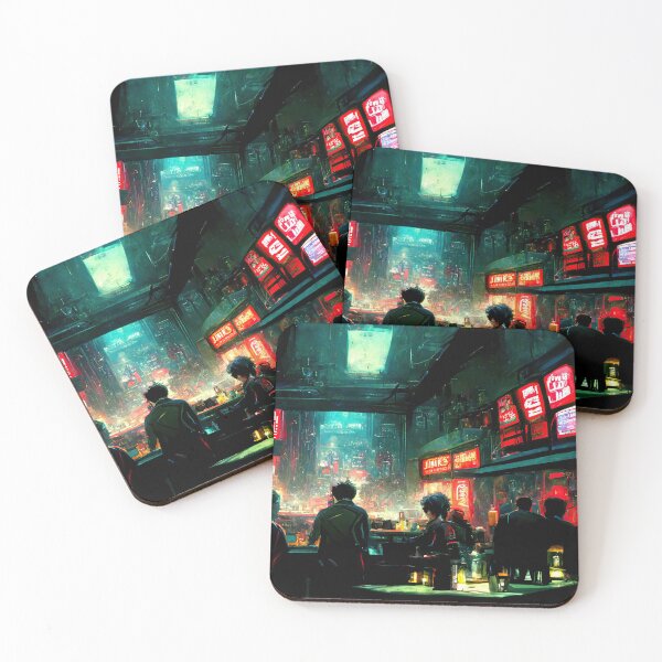 Item preview, Shopping District Bar designed and sold by NeuroChroma.
