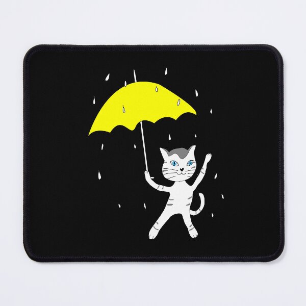 Item preview, Cute cat in the rain designed and sold by fernandobos.