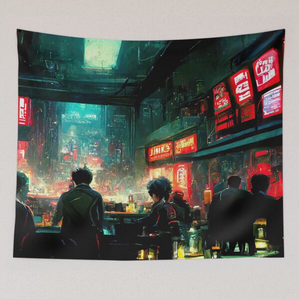 Item preview, Shopping District Bar designed and sold by NeuroChroma.