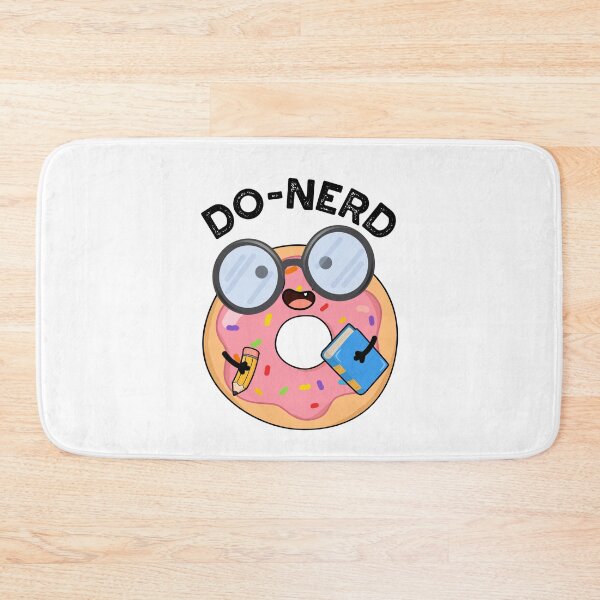 Item preview, Do-nerd Nerdy Funny Donut Puns  designed and sold by punnybone.