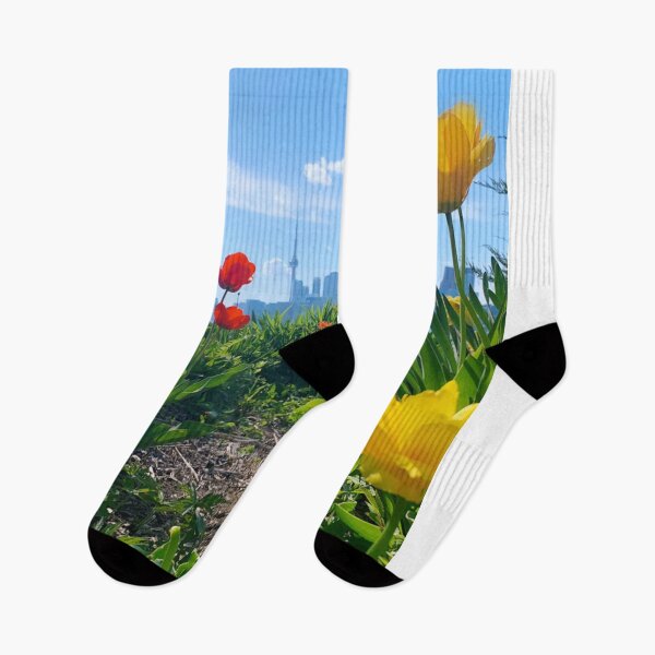 Item preview, Tulip garden on Toronto Island designed and sold by MiaoMiaoYu.
