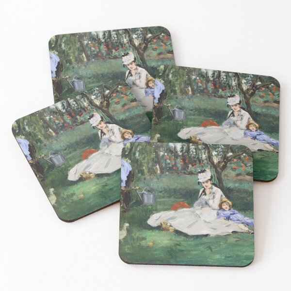Item preview, The Monet Family in Their Garden at Argenteuil 1874, Edouard Manet designed and sold by StateHouse.