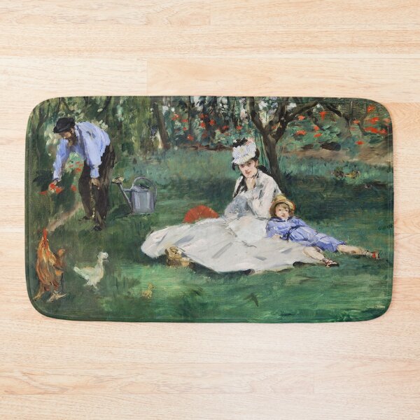 Item preview, The Monet Family in Their Garden at Argenteuil 1874, Edouard Manet designed and sold by StateHouse.