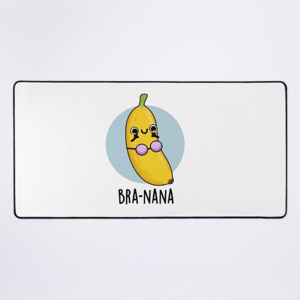 Bra-na-na Funny Banana Bra Pun Sticker, Zazzle