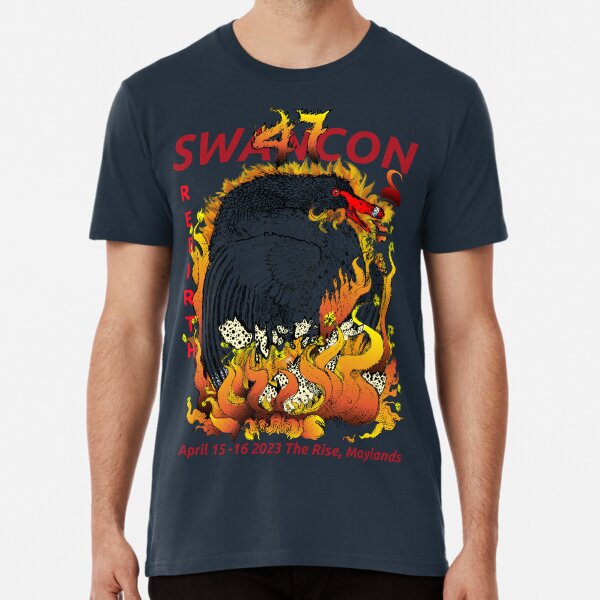 2023 Swancon 47 "Rebirth" ! Premium T-Shirt