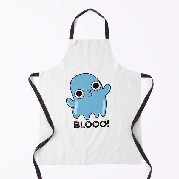 Item preview, Blooo Funny Blue Ghost Puns designed and sold by punnybone.