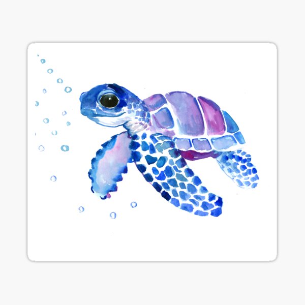 Sea Turtle Sticker