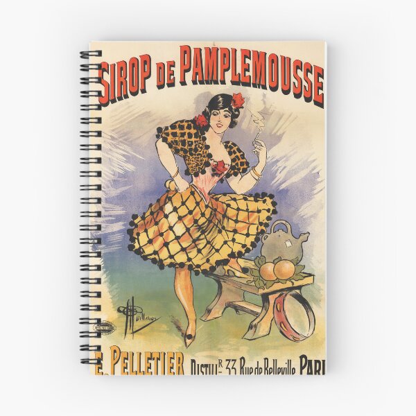 Item preview, SIROP DE PAMPLEMOUSSE Grapefruit Juice Beverage 1900 Vintage Art Poster by Albert Guillaume  designed and sold by retroposters.