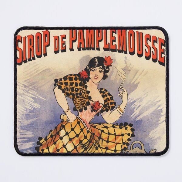 Item preview, SIROP DE PAMPLEMOUSSE Grapefruit Juice Beverage 1900 Vintage Art Poster by Albert Guillaume  designed and sold by retroposters.