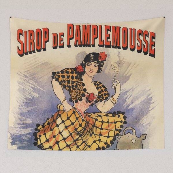 Item preview, SIROP DE PAMPLEMOUSSE Grapefruit Juice Beverage 1900 Vintage Art Poster by Albert Guillaume  designed and sold by retroposters.