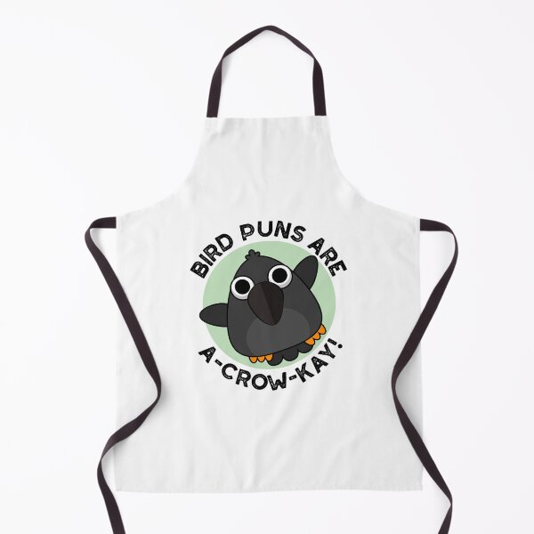 Item preview, Bird Puns Are A-Crow-Kay Funny Crow Puns designed and sold by punnybone.