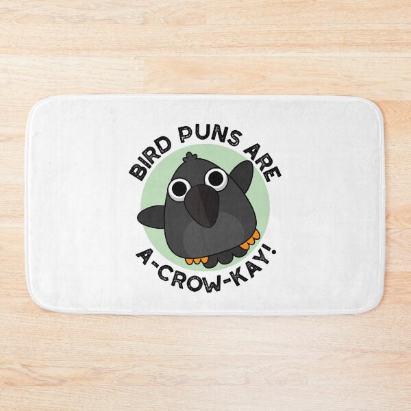 Item preview, Bird Puns Are A-Crow-Kay Funny Crow Puns  designed and sold by punnybone.