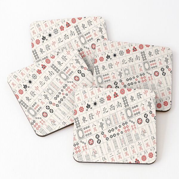 Item preview, Mahjong Tile Pattern Design designed and sold by Best Pattern⭐⭐⭐⭐⭐.