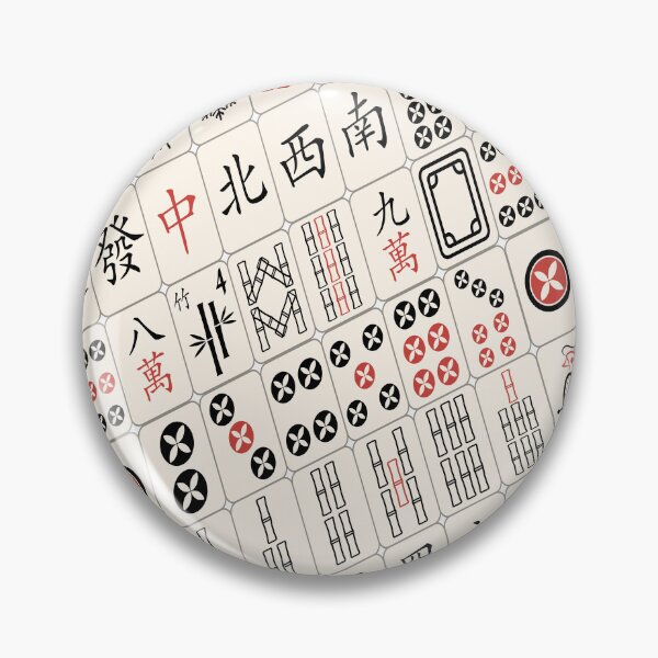 Item preview, Mahjong Tile Pattern Design designed and sold by Best Pattern⭐⭐⭐⭐⭐.