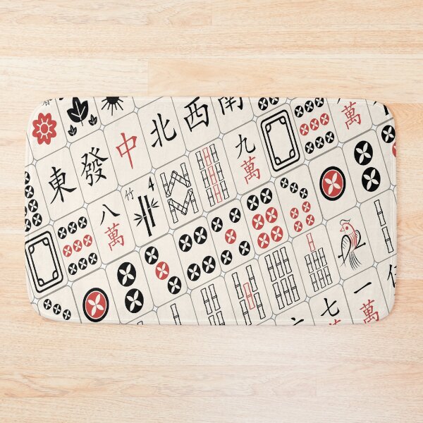 Item preview, Mahjong Tile Pattern Design designed and sold by Best Pattern⭐⭐⭐⭐⭐.