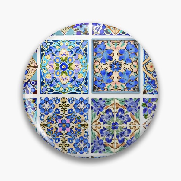 Item preview, Colorful European Tiles designed and sold by IlluminatedPage.