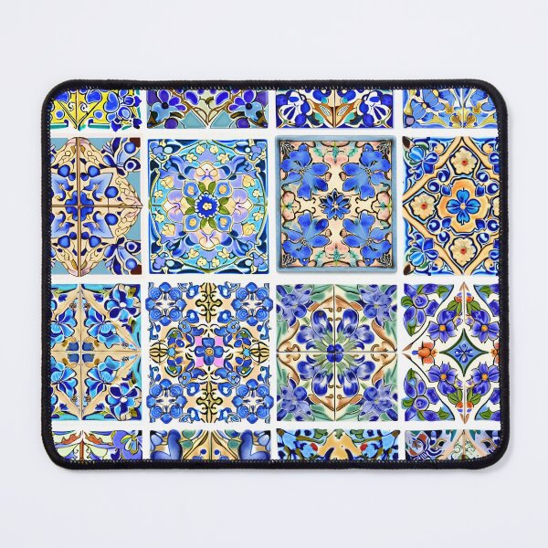 Item preview, Colorful European Tiles designed and sold by IlluminatedPage.
