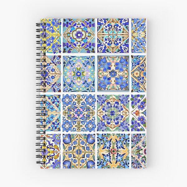 Item preview, Colorful European Tiles designed and sold by IlluminatedPage.