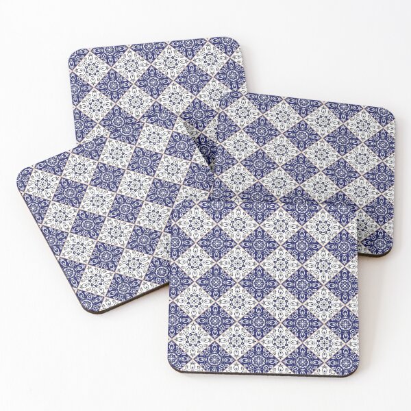 Item preview, Blue and White Dutch Tile Pattern designed and sold by Spaceshipsells.