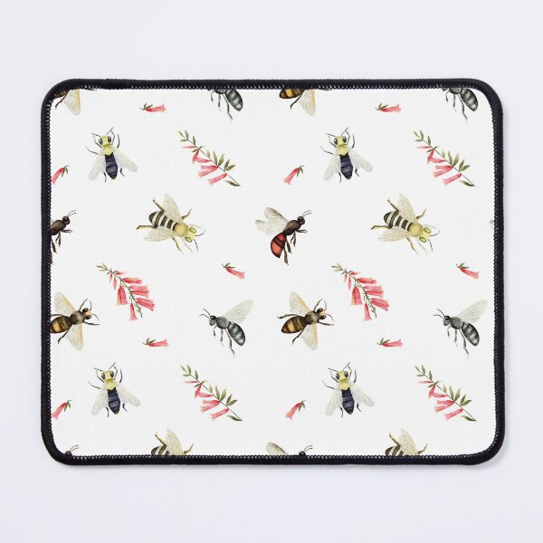 Item preview, Victorian native bees designed and sold by Green-over-red.