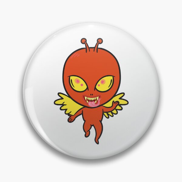 Item preview, alien flies yellow and orange designed and sold by TVShirtShopll.