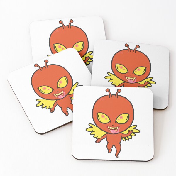 Item preview, alien flies yellow and orange designed and sold by TVShirtShopll.