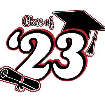 Class of 2024 Graduation Design (Pink and Black) Sticker for Sale by  SavsSparkleShop